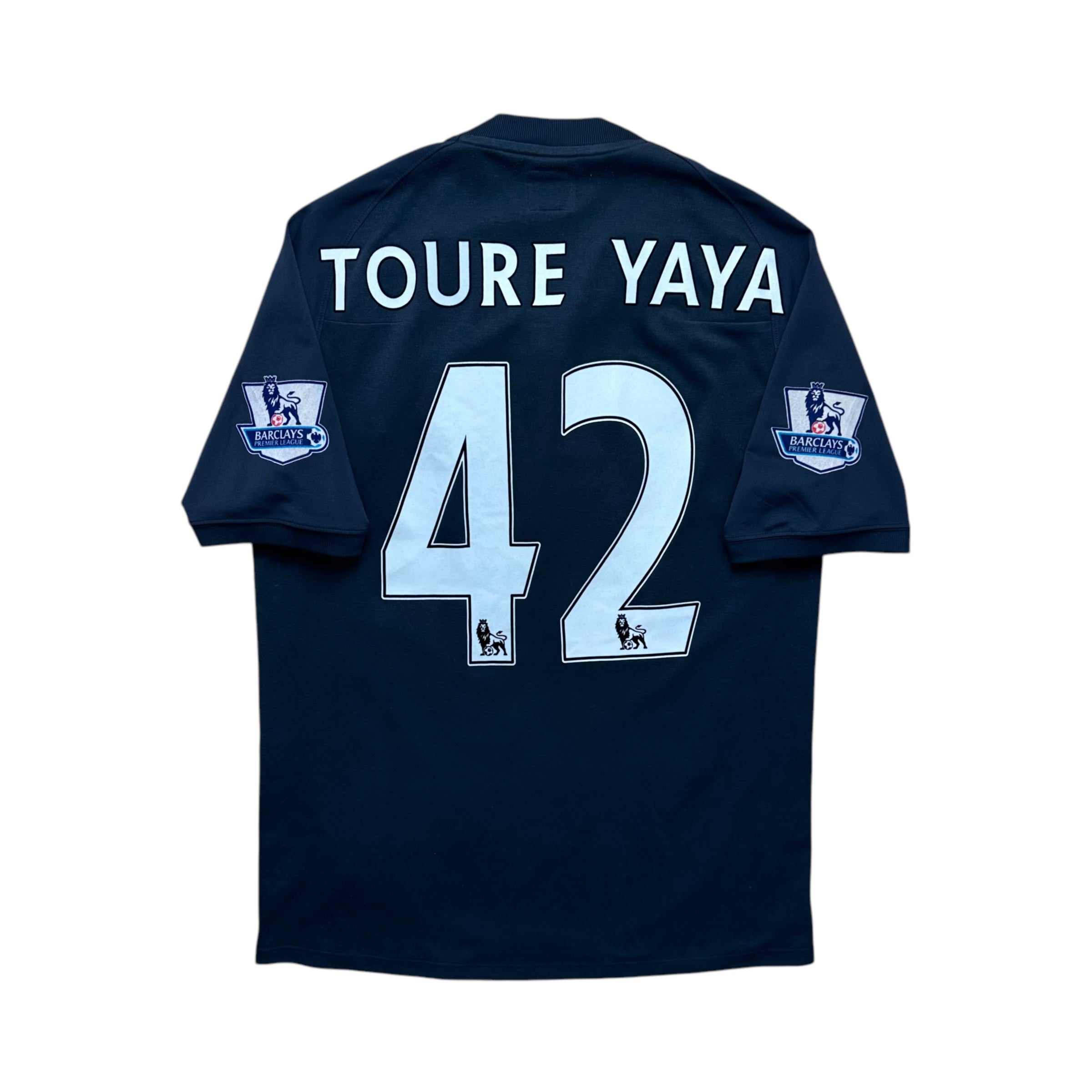 Manchester City 2010-11 Away Shirt (M) Yaya Toure #42